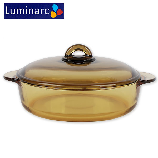 루미낙 엠버라인 전골냄비 2.25L 비트로플램 내열냄비 직화냄비 오븐냄비 낮은냄비 조림냄비
